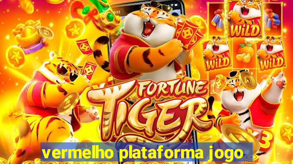 vermelho plataforma jogo